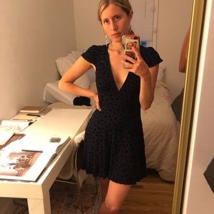 Aritzia Mini Dress with Capped Sleeves